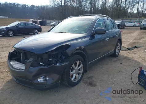 2008 Infiniti Ex35 Journey z USA, uszkodzony, nr VIN JNKAJ09F78M359194